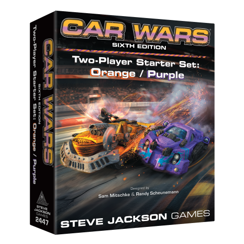 Car Wars Two-Player Starter Set: Orange/Purple cover