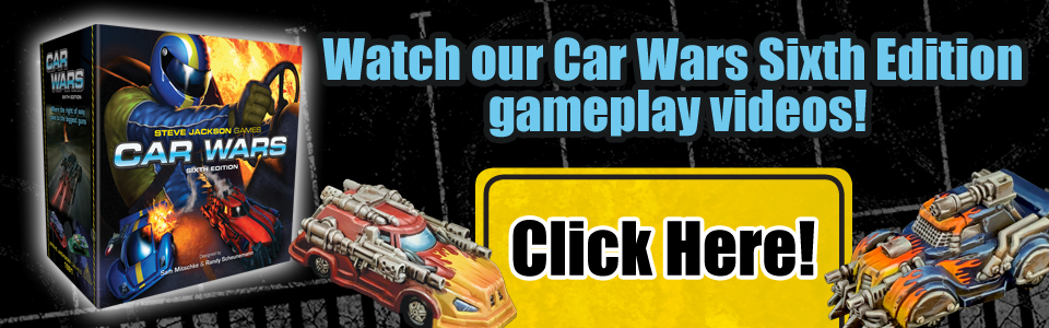 Car Wars Two-Player Starter Set Red/Yellow