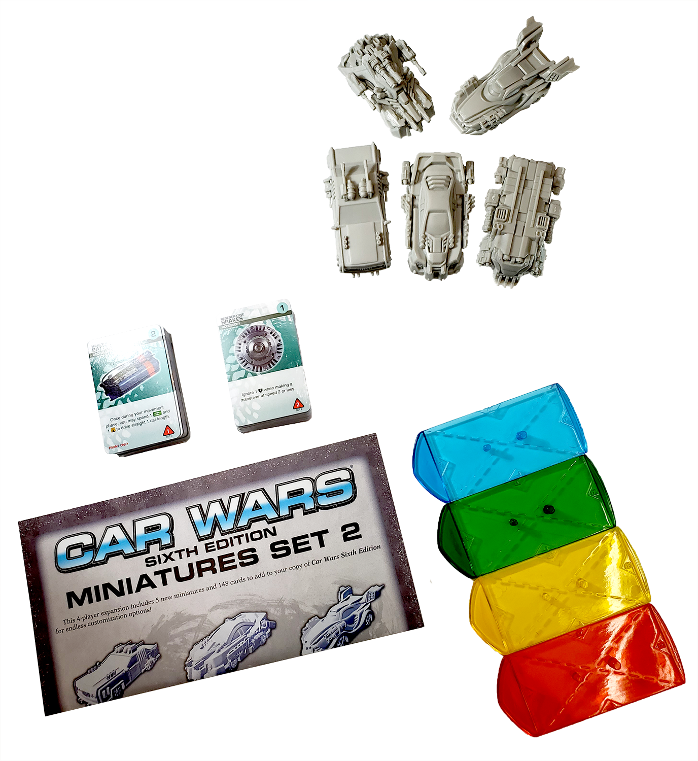 Car Wars Two-Player Starter Set Blue/Green