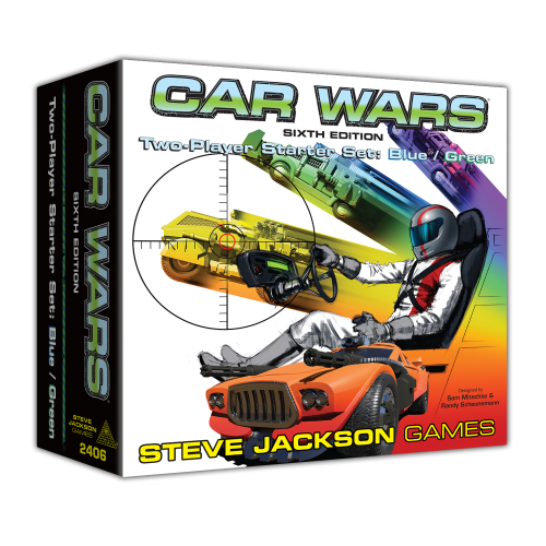 Car Wars Two-Player Starter Set Blue/Green cover