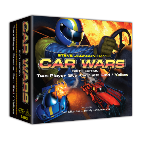 Car Wars Two-Player Starter Set Red/Yellow cover