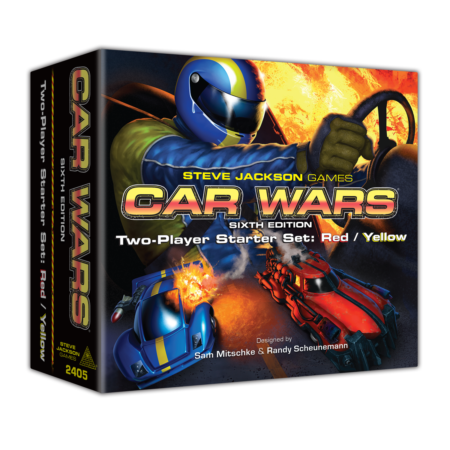 Car Wars Two-Player Starter Set Red/Yellow