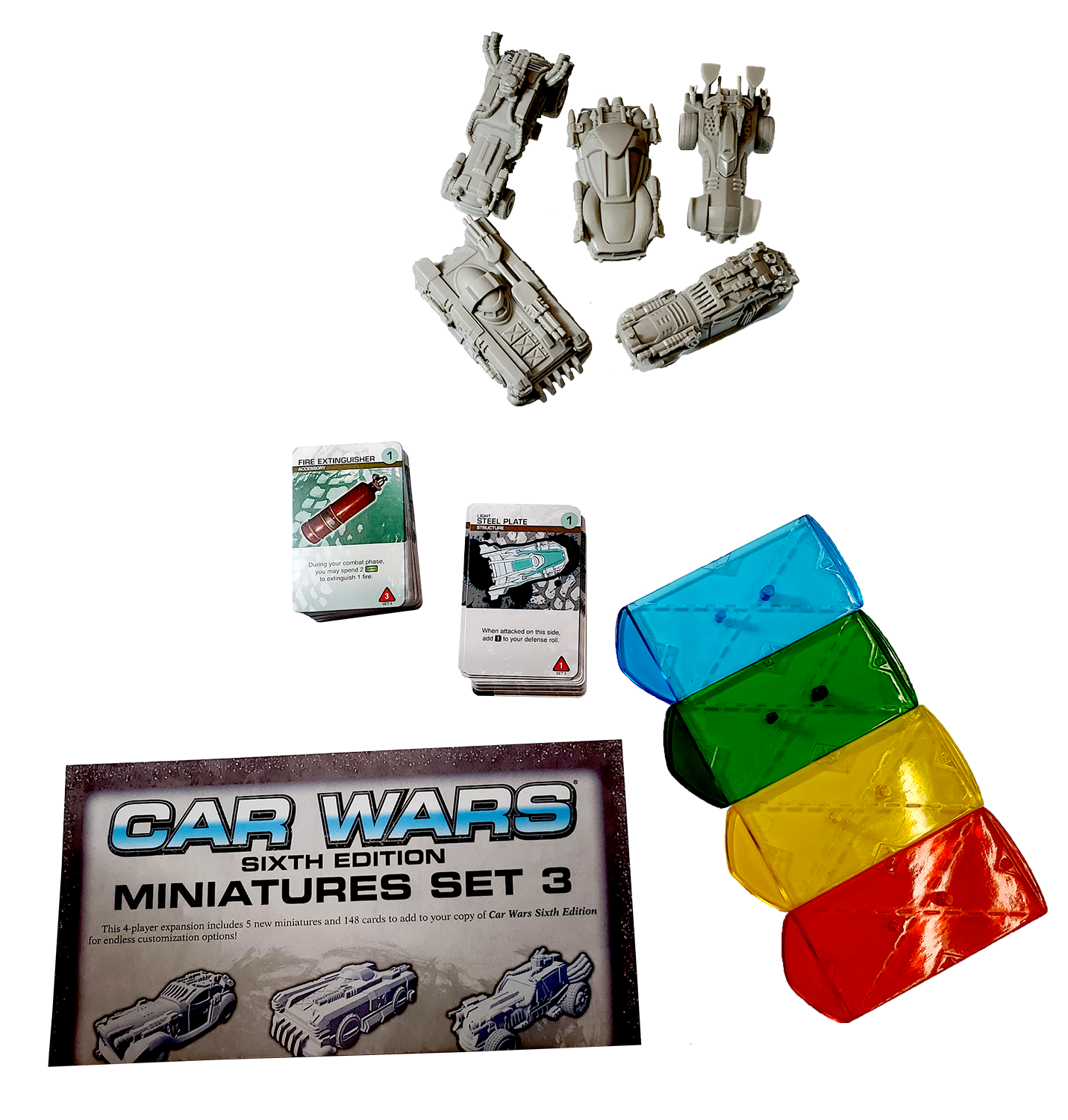 Car Wars 2 Player Starter Set Blue/Green – PSI Playhouse